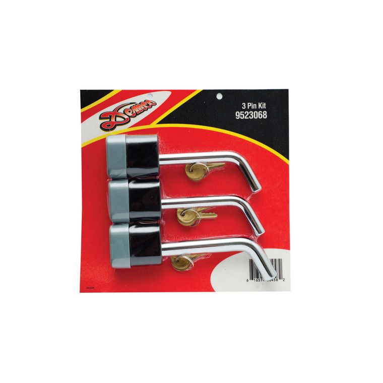 Demco 9523068 Locking Pin Kit For Tow Bar - 3-piece Kit - 9523068