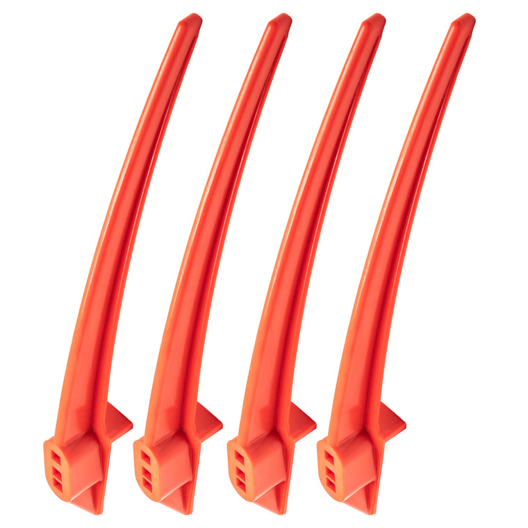 Extreme Max 3005.4377 Replacement Tines For Stake Rake Heavy-duty Aquatic Weed Rake (3005.4371 & 3005.4374) - Pack Of 4 - 3005.4377