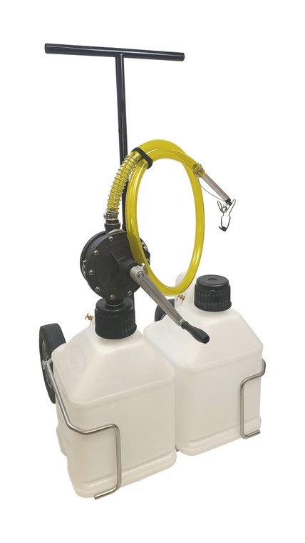 Flo-fast 31010-n Professional 10 Gallon Fluid Transfer System With Versa Cart - Natural - 31010-N