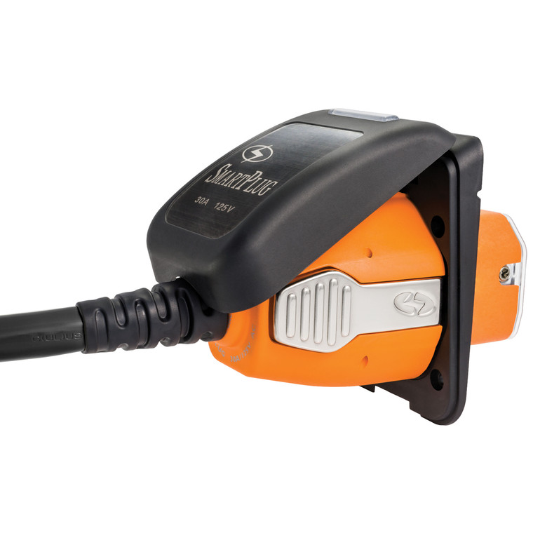 Smartplug B30assypb Combo Kit With Female Connector And Non-metallic Inlet - 30 Amp, Black - B30ASSYPB