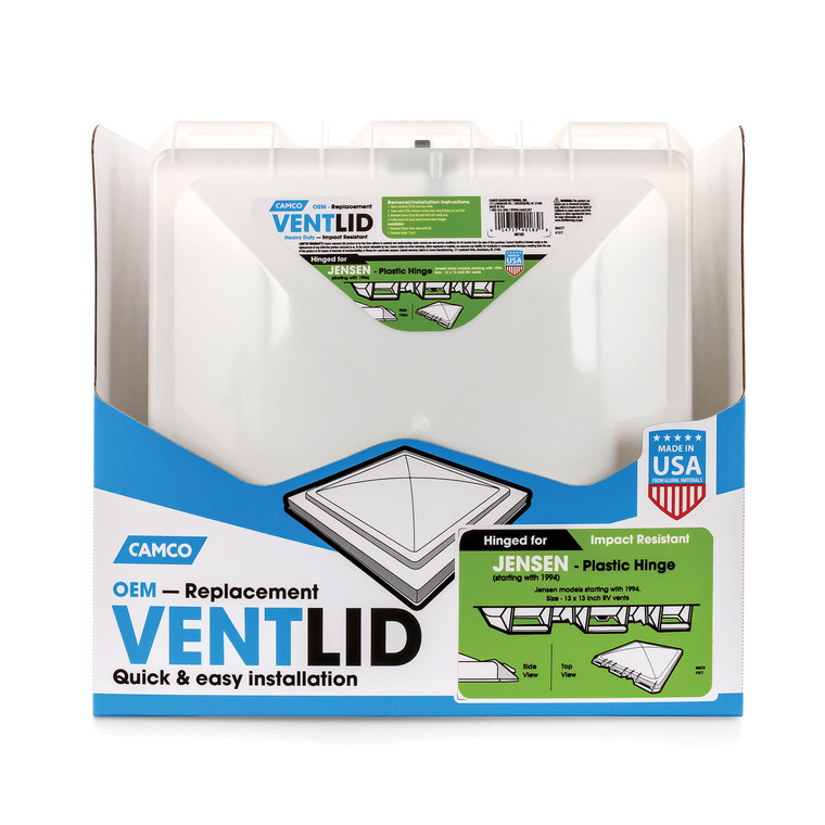 Camco 40183 Vent Lid Jensen 94 + 6 Pack - 40183