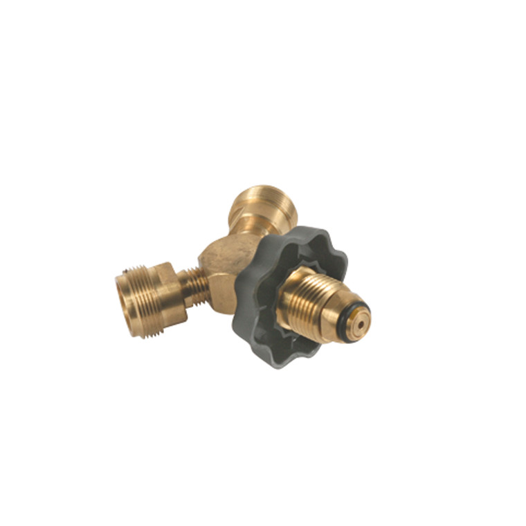 Camco 59893 Male Pol X (2) 1"-20 Male Lp "y" Adapter - 59893