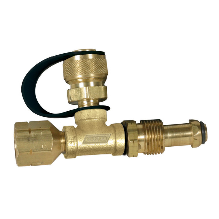 Camco 59093 Brass Tee With 3 Ports - 59093