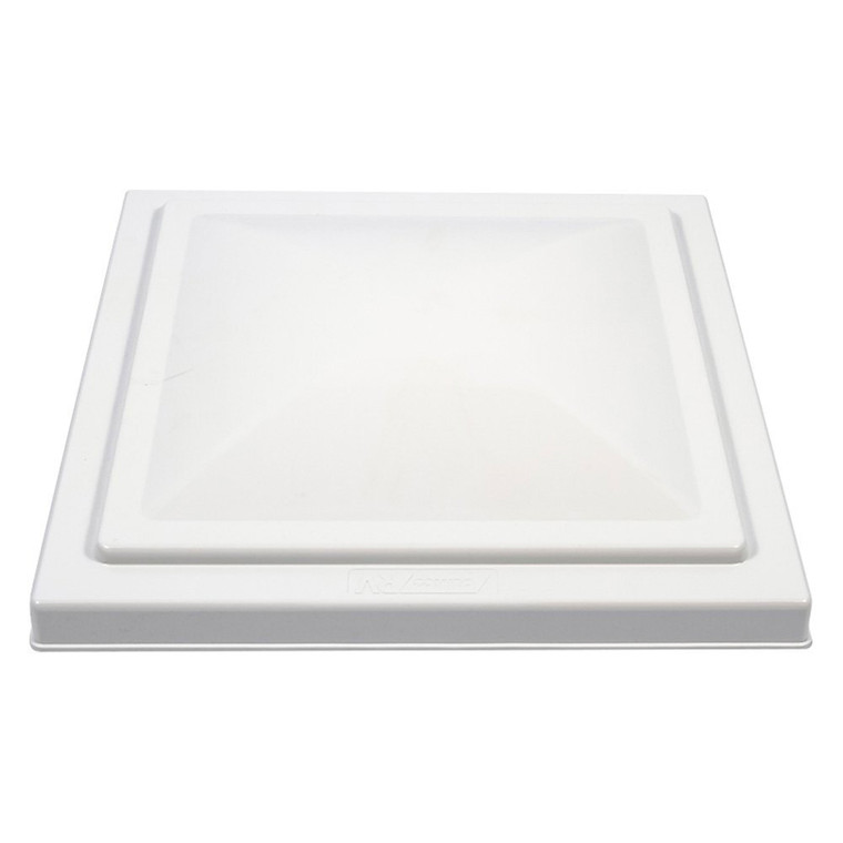 Camco 40161 Unbreakable Polycarbonate Vent Lid, Ventline Elixir - Since 1994, White - 40161