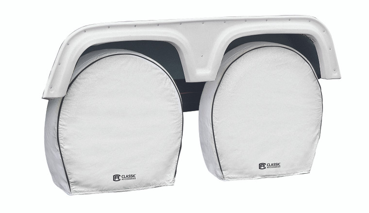 Classic Accessories 80-220-142302-00 Rv Deluxe Wheel Cover - Model 1 (24" To 26" Diameter) - 80-220