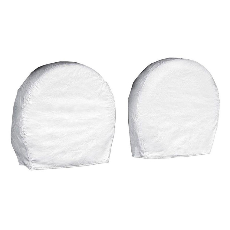 Classic Accessories 76270 Over Drive Rv Wheel Cover - 37" To 41" Diameter X 9.25" Width, White - 76270