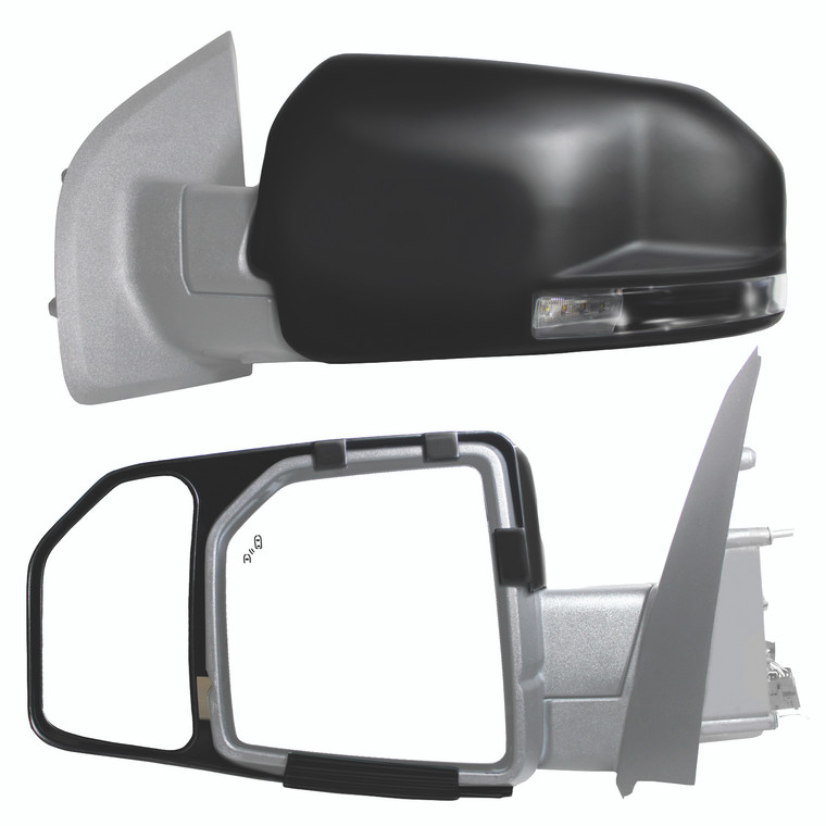K-source 81850 Snap-on Towing Mirrors For Ford F150 (15+) - 81850