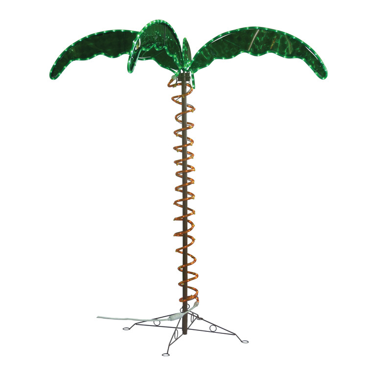 Ming's Mark 8080103 Green Longlife Decorative Palm Tree Rope Lights - 4.5' - 8080103