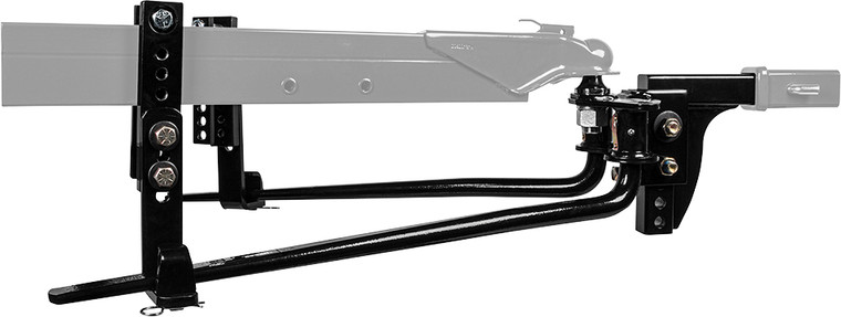 Reese 49913 Round Bar Weight Distribution Kit With Integrated Sway - 11,500 Lbs. Gtw - 49913