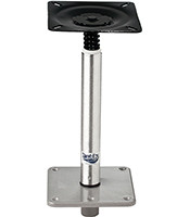 Attwood - 3/4" Pin Pedestal Kit 11" Satin Finish - 97750-7