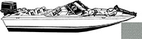 Carver - Fish & Ski Boat Cover (18'6") - 77318S-11