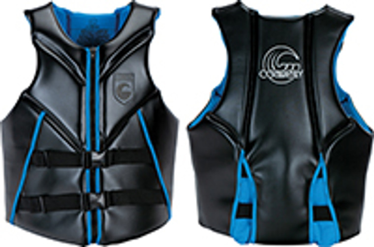 Connelly Skis - Men V Neo Vest - Black/blue (s) - 67213388 Connelly Skis - Men V Neo Vest - Black/blue (s) - 67213388