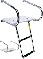 Garelick - Swim Platform (i/o) W/ 2 Step Ladder - 19546