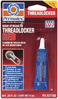 Itw Permatex - Threadlocker - Red - 6 Ml - 27100