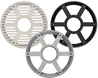 Jensen - Hybrid Grille W/ Led Light Ring - Black - UM1000SBRTL