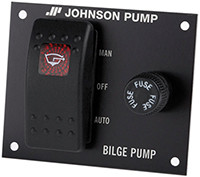 Johnson Pumps Of America - Bilge Pump Control Panel - 3 Way - 82044
