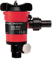 Johnson Pumps Of America - Twin Port Aerator Pump - 750 Gph - 48703