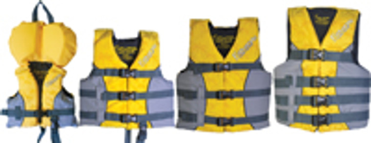 Kent Watersports - Nylon Infant Vest - Yellow & Gray - 112432-300-000-15