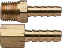 Moeller Marine - Brass Female Hose Barb - 1/4 Npt X 1/4" - 033474-10