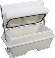 Moeller Marine - Swing Back Cooler Seat - White (50 Qt) - ST3000