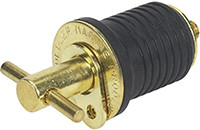 Moeller Marine - Turn Tite Drain Plug - Brass - 020899-10
