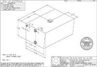 Moeller Marine - Waste / Water Holding Tank - 39 Gallon - 41239