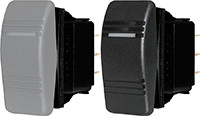 Navico Group - Contura Switch Spdt - On/off/on - Black - 8283-BSS