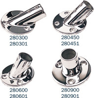 Seadog - Stainless 45 Round Base (7/8") - 280450-1