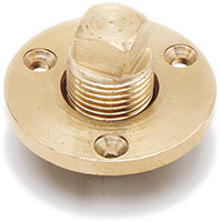 Seasense - Garboard Drain Plug Kit - Brass - 50032282