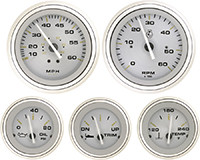 Sierra - Gold Sterling Tach/hour - 67174P