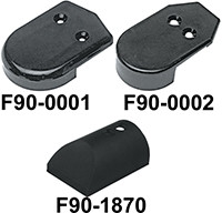 Taco Metals - Nylon End Caps 2" Wide - F90-0001BKN-1