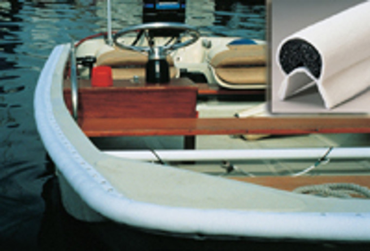 Taylor Made - Gunnel Guard (50 Ft) - 1 1/4" X 3/4" Rd - GG1.253Q.50 Taylor Made - Gunnel Guard (50 Ft) - 1 1/4" X 3/4" Rd - GG1.253Q.50