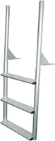 T-h Marine - Aluminum Dock Ladder - Wide 7 Step - EFLSNW7