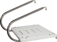 T-h Marine - O/b Swim Platform W/ No Ladder - 2 Arm - EEQ2