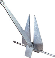 Tie Down Engineering - Danforth Standard Anchor - 25lb - 94015