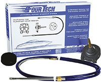Uflex Usa - Fourtech Rotary Steering System - 15 Ft - FOURTECH15