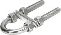 Whitecap Industries - Bow Eye (3/8") Stainless Steel - S-5020P