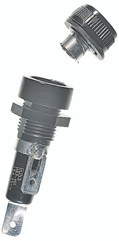 Ancor - 15a Panel Mount Fuse Hold (5021-bss)