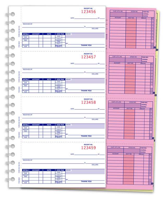 Asp Products - Cash Receipt Book (8042)