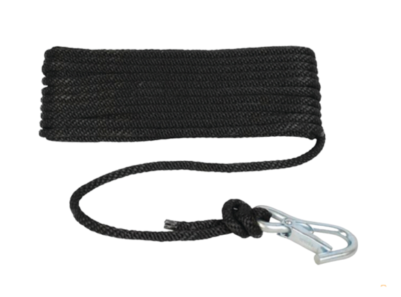 Attwood - 3/8x50 Solid Braid Mfp Bl (11741-7)