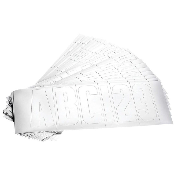 Attwood - Letter Kit, White (14141-7)