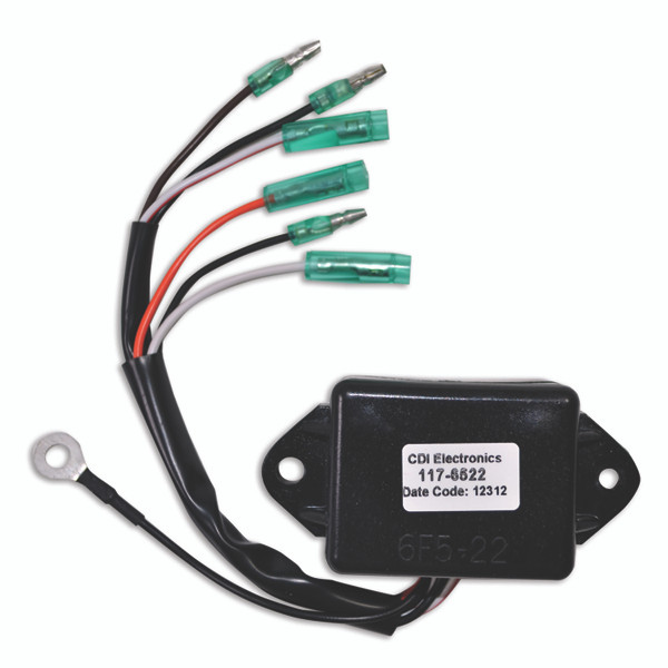 Cdi Electronics - Yamaha Ignition Pack - 2 Cylinder. (117-6522)