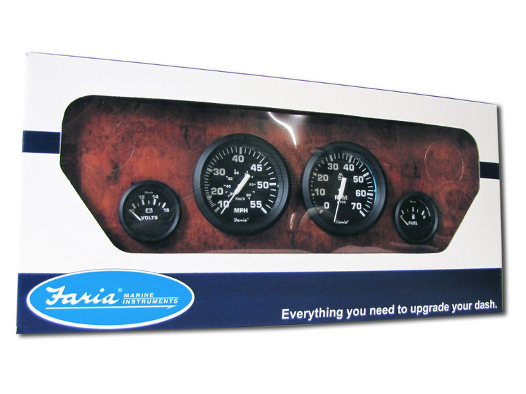 Faria - Set Outbd Tach Fuel Volt (kt9796)