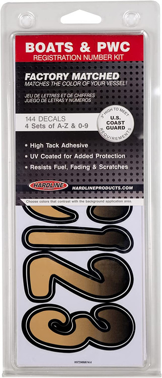 Hardline Products - Registration Kit (brbkg200)