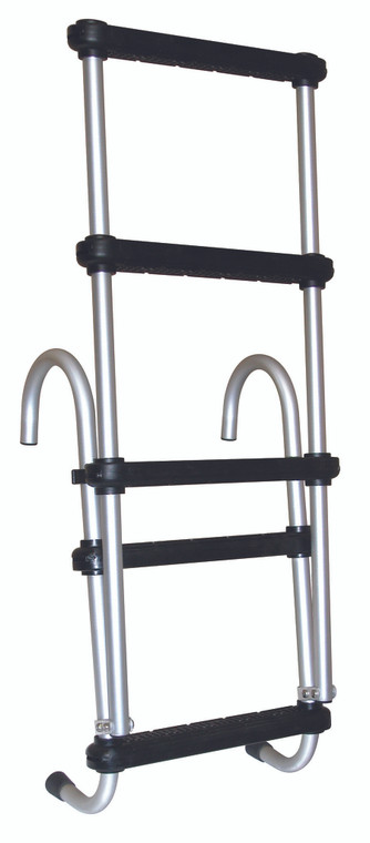 Jif Marine - 5-step Folding Ladder Andz Aluminum (asc5)