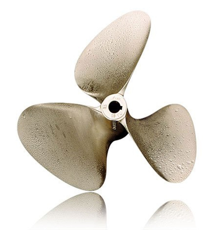 Oj Propellers - 14x18 Nibral Three Blade Left Hand 1 1/8 Oj Legend (1056b)