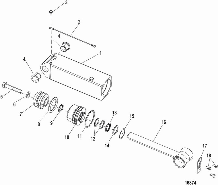 Quicksilver - Bushing (5/pack) - Quicksilver (8159501)