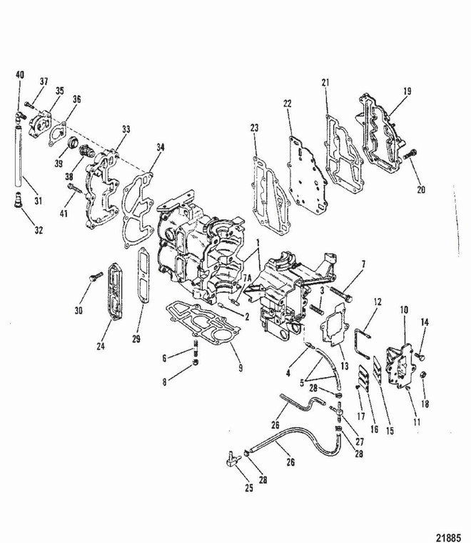 Quicksilver - Gasket - Quicksilver (191861)