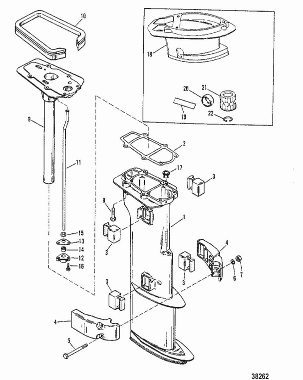 Quicksilver - Gasket - Quicksilver (47590q01)