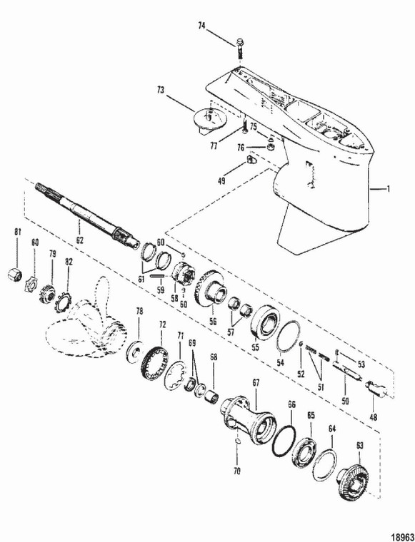 Quicksilver - Gear Set - Quicksilver (44102a2)